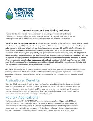 Instant HOC1 Poultry White Paper